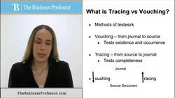 Auditing - Tracing vs Vouching Instructional Video