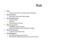 Agile Scrum Master Certification Exam Prep (CSM) - How Risk Effects the Scrum Process Continue Instructional Video