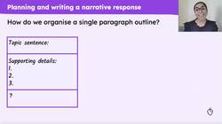 Crafting an engaging narrative Instructional Video