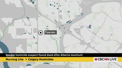 Homicide suspect found dead after Alberta manhunt News Clip