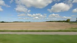 Denmark XIII synched series right side driving studio process plate background Stock Footage