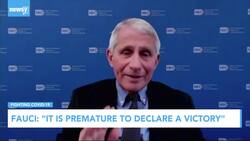 Dr. Anthony Fauci: 'Premature To Declare Victory' News Clip