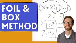 Multiplying Polynomials with the Distributive Property (and Box Method) Instructional Video