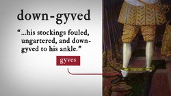 Hamlet 2.1 Word Nerd: Down gyved Instructional Video