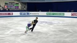 Canada's Gilles and Poirier sit in 1st place after rhythm dance skate at Four Continents News Clip