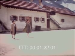 Visit To Austria, 1940s Stock Footage