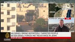 Jenin raid: Israeli drone attack kills four Palestinians in occupied West Bank News Clip