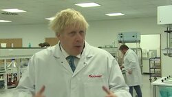 Boris Johnson interview on coronvirus vaccine hopes News Clip