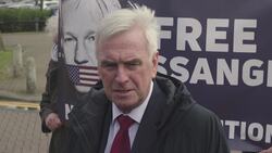 John McDonnell visits Julian Assange in prison News Clip