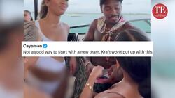 NFL Star Stefan Diggs Causes Stir With Yacht Party, 'Pink Substance' Raises Eyebrows News Clip