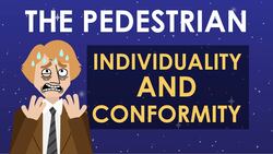 Ray Bradbury's The Pedestrian - Theme of Individuality and Conformity Instructional Video