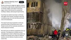 Putin's Shahed drones hit 18 buildings in Odesa: Zelensky's anxious plea to the West News Clip