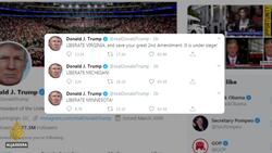 Growing protests in US call for lifting state lockdowns News Clip