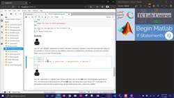 Matlab 👩‍💻 If Else Statements Instructional Video