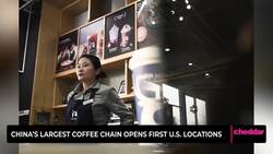 China's Largest Coffee Chain Opens First U.S. Locations News Clip