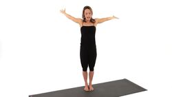 How to Do an Eagle Yoga Pose (Garudasana) Instructional Video