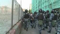 CLEAN : File images/protest: Russia sentences anti News Clip