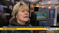CBC B.C.'s Make the Season Kind has raised over $1M for food banks News Clip