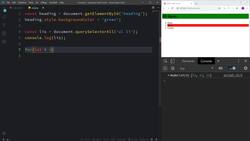 Frontend Web Development Bootcamp - Build a Twitter Clone - DOM styles and classes Instructional Video