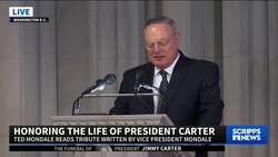 Remembering President Jimmy Carter: The nation says goodbye to the 39th president News Clip
