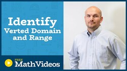 MASTER how to find the vertex and determine domain and range of a quadratic in vertex form Instructional Video