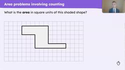 Solve problems involving counting and drawing the areas of different shapes Instructional Video