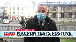 Macron in 'stable condition' with persisting COVID-19 symptoms, doctor says News Clip