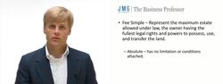 Fee Simple - Explained Instructional Video