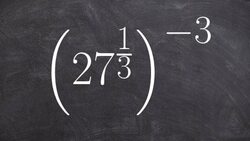 Simplifying an exponent using the power to power rule and rational powers Instructional Video