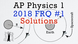2018 #1 Free Response Question - AP Physics 1 - Exam Solution Instructional Video
