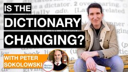 Inside the World of Lexicography: Writing and Defining Dictionaries Instructional Video