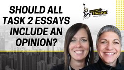 IELTS Advantage Task 2 Essays: Opinion or Not? - IELTS Energy Podcast 1144 Instructional Video