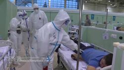 Inside a Moscow COVID-19 ward News Clip