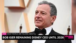 Disney CEO Bob Iger Signs Extension Until 2026 News Clip