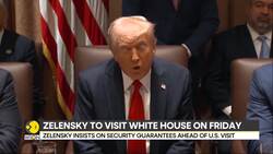 Trump dismisses Ukraine's NATO hopes as Zelensky heads to US for talks News Clip