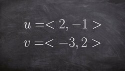 Learn how to determine the resultant vector from a scalar and vector then graph Instructional Video