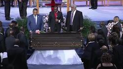 Gladys Knight, Stevie Wonder perform; Bishop gives fiery eulogy at Franklin service News Clip