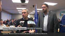 Canada, Mexico promote border, fentanyl efforts ahead of tariff deadline News Clip