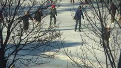 Skating on Canadian lakes and rivers more of an ideal than a reality with our changing winters News Clip