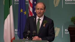 Irish premier Micheal Martin on discussing Covid-19 vaccinations with Joe Biden News Clip