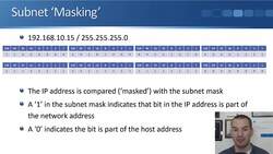 Cisco CCNA 200-301: The Complete Guide to Getting Certified - The Subnet Mask Instructional Video