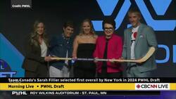 PWHL New York takes Canada's Sarah Fillier 1st overall in 2024 draft News Clip