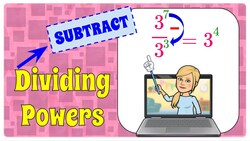Dividing Powers: The Quotient Property Instructional Video
