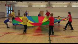 6 Different Parachute Activities for PE Class (Ep. 13 SuperChute Parachute) Instructional Video