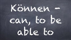 Können - German 1 WS Explanation - Deutsch lernen Instructional Video