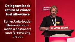 Labour Party conference day four – delegates back motion to reverse winter fuel allowance cut News Clip