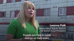 Home Office denies asylum seeker barge is a 'floating prison' News Clip