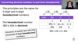 Hexadecimal number conversions Instructional Video