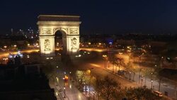 CLEAN : France election: Beauty shots of Arc de Triomphe News Clip