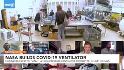 NASA Develops Ventilator Prototype for COVID-19 Patients News Clip